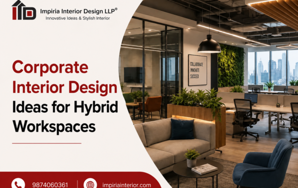 Corporate Interior Design Ideas for Hybrid Workspaces